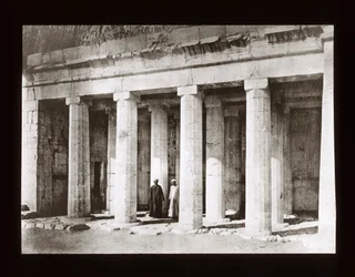 Facade of the Chapel of Anubis, Great Temple at Deir El-Bahri